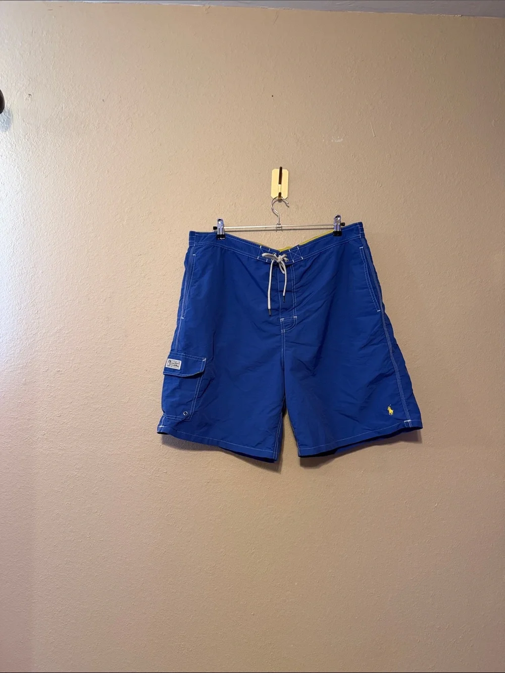 Polo Ralph Lauren mens blue swim trunks‎ size XLarge Tall